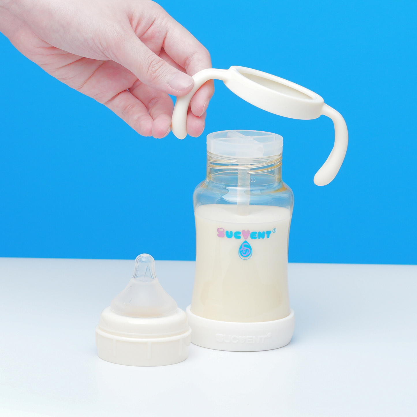 SUCVENT Sippy Cup Leak-Proof & Easy-Sip
