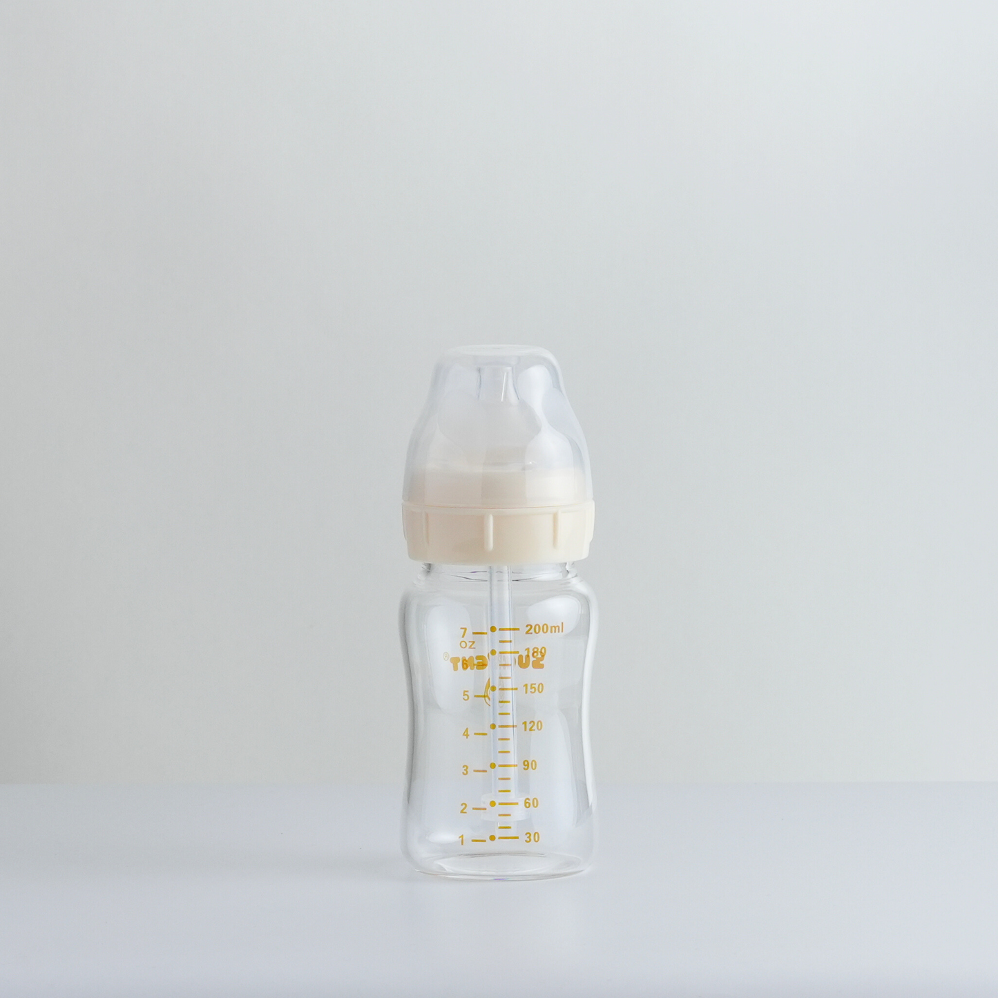 SUCVENT Glass Anti-Bloating & Anti-Choking Bottle