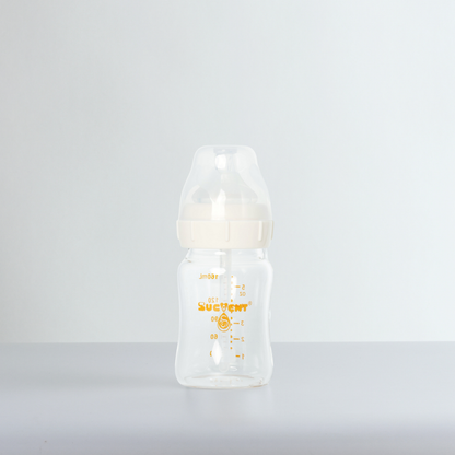 SUCVENT Glass Anti-Bloating & Anti-Choking Bottle