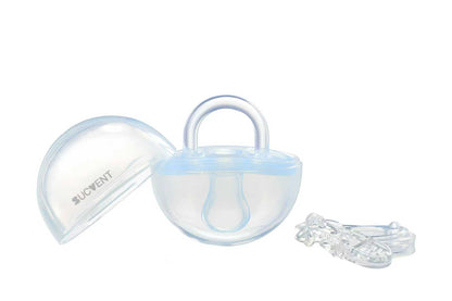 SUCVENT Ergonomic Baby Pacifier | Designed for Natural Oral Growth (with Case) (0m to 6m+)