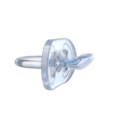 SUCVENT Ergonomic Baby Pacifier | Designed for Natural Oral Growth (with Case) (0m to 6m+)