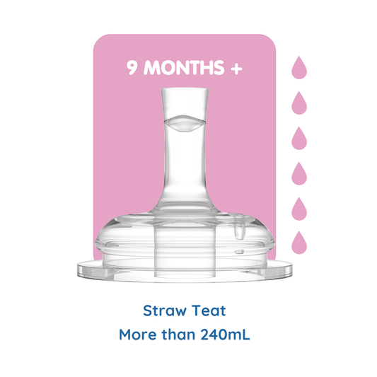 SUCVENT Straw Teat | Toddler Stage (10 months+) (8oz+)