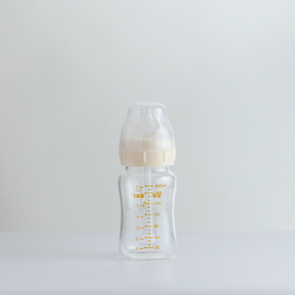 SUCVENT Glass Anti-Bloating & Anti-Choking Bottle